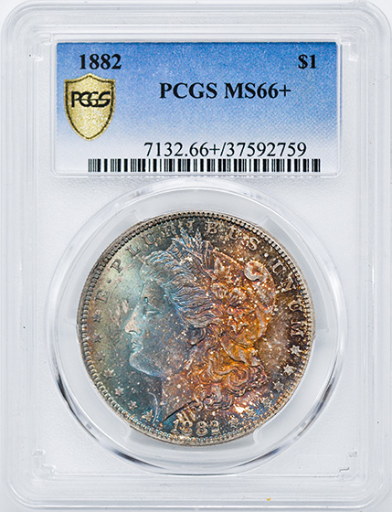 Picture of 1882 MORGAN S$1 MS66+ 