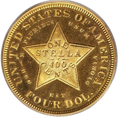 1879 $4 STELLA PR66 DCAM