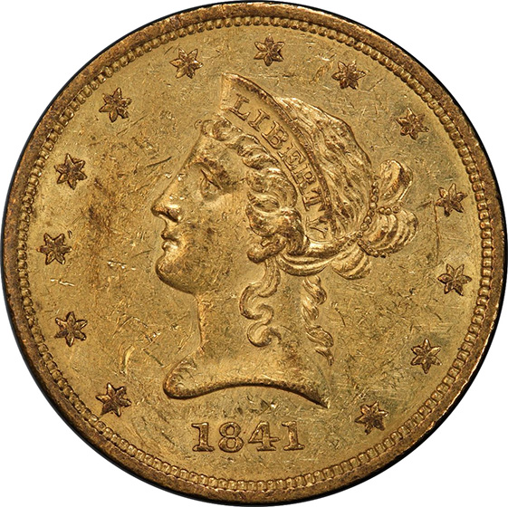1854-O $10 Large Date (Regular Strike) Liberty Head $10 - PCGS