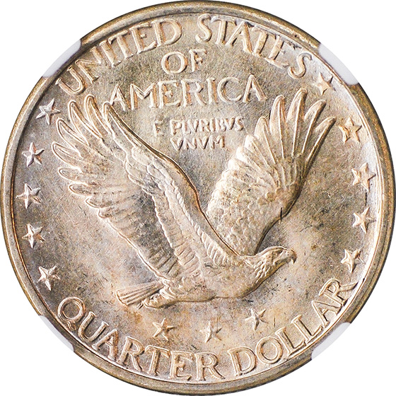 Picture of 1927-D STANDING LIBERTY 25C MS67 Full Head