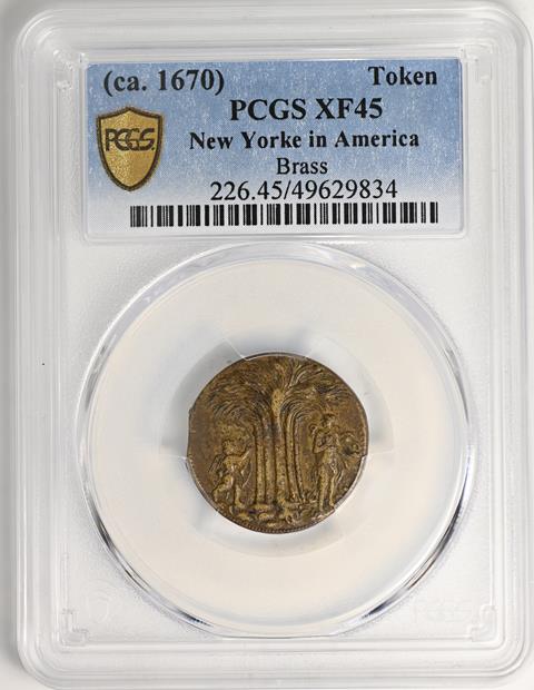 Picture of NEW YORKE BRASS TOKEN XF40 