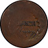 Picture of ALBANY NO D PENNY VF30 Brown