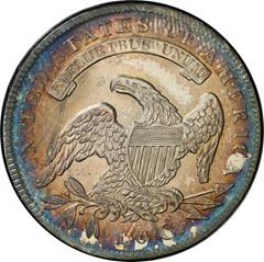 Picture of 1834 CAPPED BUST 50C, LARGE DATE, SMALL LETTERS MS65+ 