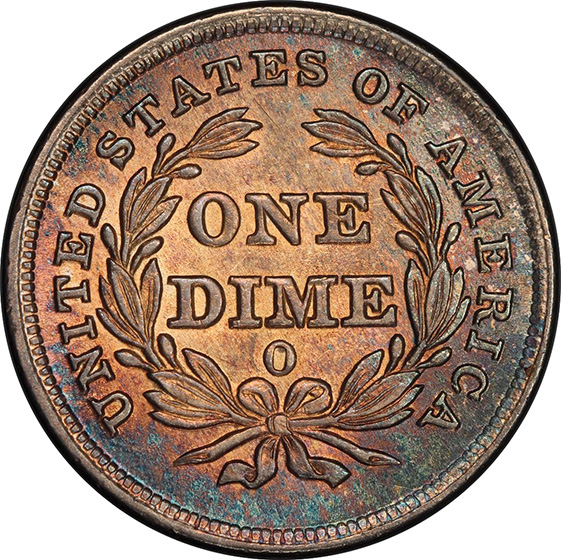 Picture of 1838-O LIBERTY SEATED 10C, NO STARS MS64 