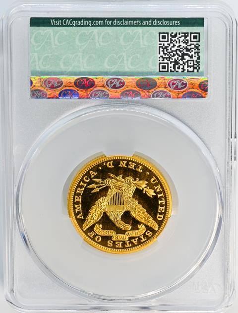 Picture of 1893 LIBERTY HEAD $10 PR66+ Deep Cameo