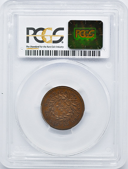 Picture of 1793 LIBERTY CAP 1/2, TYPE 1 FACING LEFT MS65 Brown