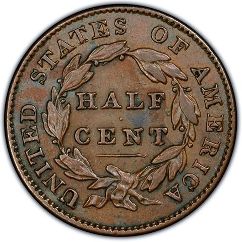 Picture of 1831 CLASSIC HEAD 1/2C XF45 Brown