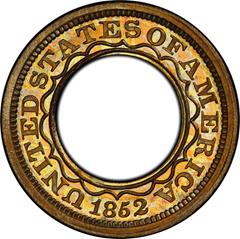 Picture of 1852 RING $1, J-145 THICK PR67+ 