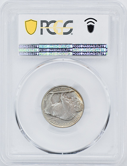 Picture of 1916/16 BUFFALO 5C, DOUBLED DIE OBVERSE MS63 