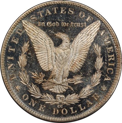 Picture of 1889-CC MORGAN S$1 MS63 DMPL