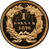Picture of 1876 GOLD G$1, TYPE 3 PR67 Deep Cameo
