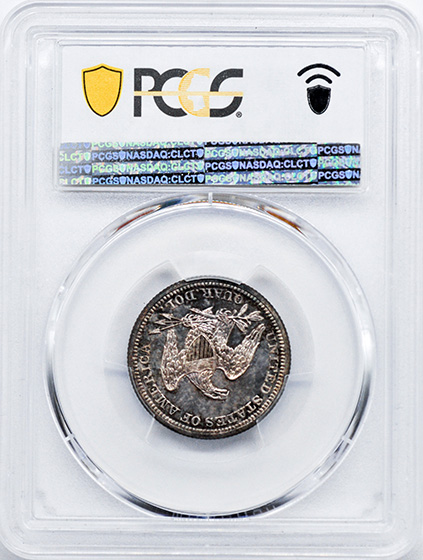 Picture of 1867 LIBERTY $5 AU58 