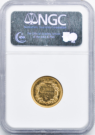 Picture of 1854-O INDIAN PRINCESS $3 AU58 