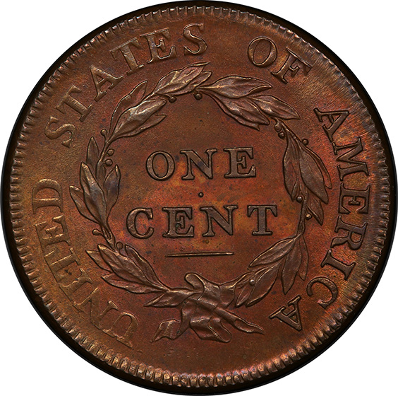 Picture of 1811 CLASSIC HEAD 1C MS66 Red Brown