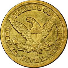 Picture of 1849-D LIBERTY $5 MS61 
