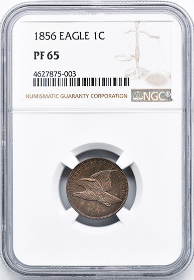 Picture of 1856 FLYING EAGLE 1C PR65 