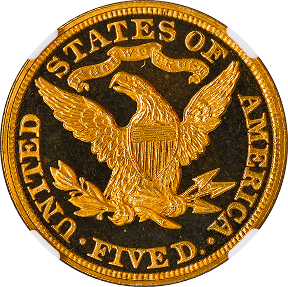 Picture of 1881 LIBERTY $5 PR67 Cameo