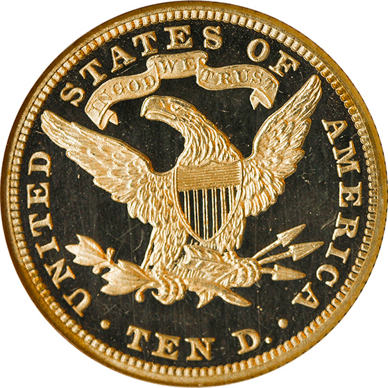 Picture of 1888 LIBERTY HEAD $10 PR66 Deep Cameo