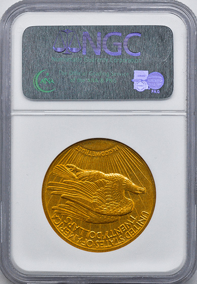 Picture of 1909 ST. GAUDENS $20 PR68 