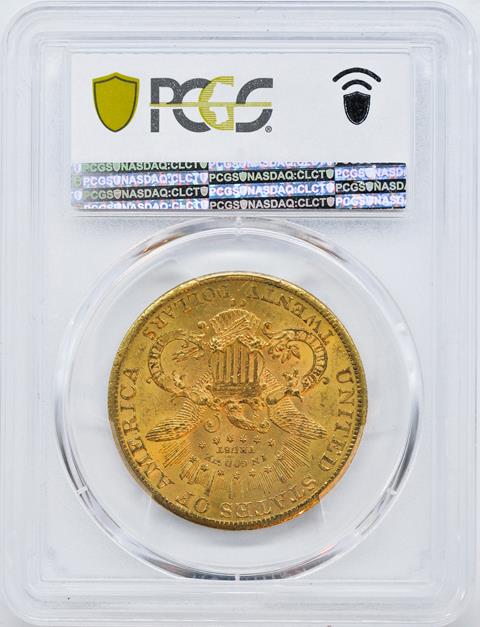 Picture of 1885-CC LIBERTY HEAD $20 MS62 