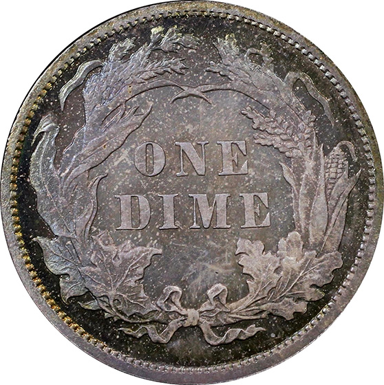 Picture of 1885 LIBERTY SEATED 10C PR67 