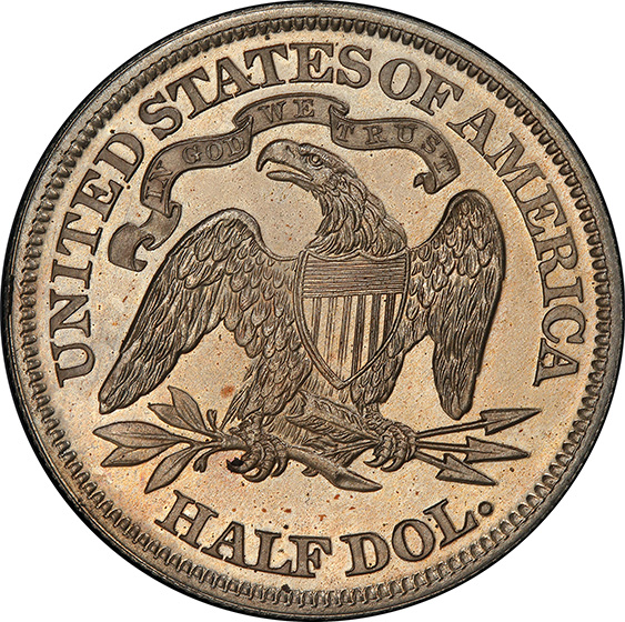 Picture of 1870 50C J-995 PR65 