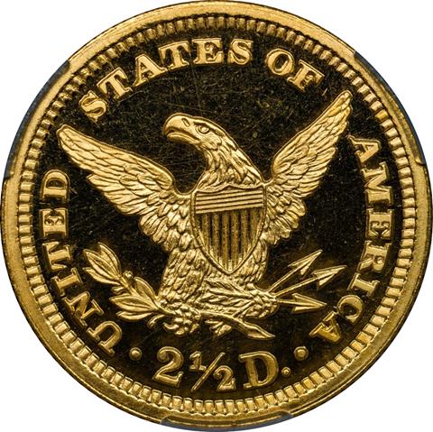 Picture of 1893 LIBERTY HEAD $2.5 PR66 Deep Cameo