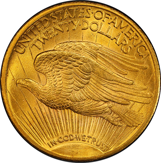 Picture of 1921 ST. GAUDENS $20 MS63 