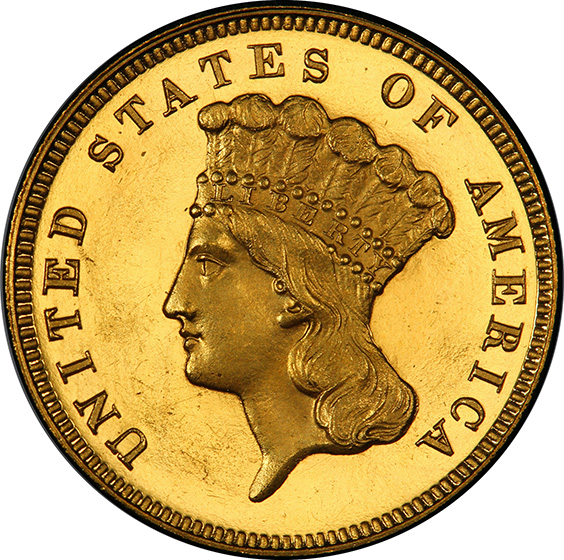 1866 INDIAN PRINCESS $3
