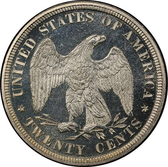 Picture of 1877 20C PR66 Cameo