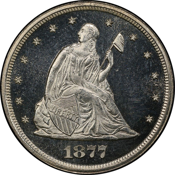 Picture of 1877 20C PR66 Cameo