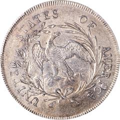 Picture of 1796 DRAPED BUST $1, LARGE DATE, SM LET MS61 
