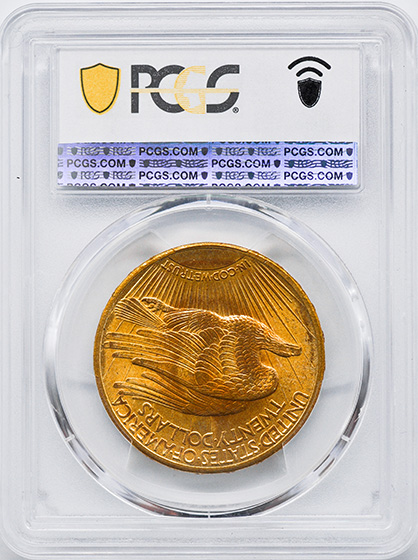 Picture of 1911 ST. GAUDENS $20 MS66 