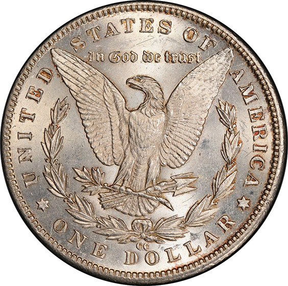 Picture of 1889-CC MORGAN S$1 MS61 