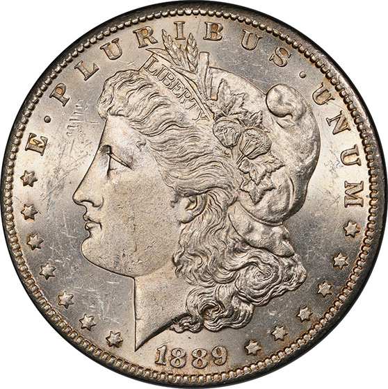 Picture of 1889-CC MORGAN S$1 MS61 