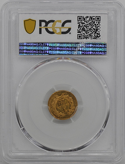 Picture of 1855-C GOLD G$1, TYPE 2 MS60 