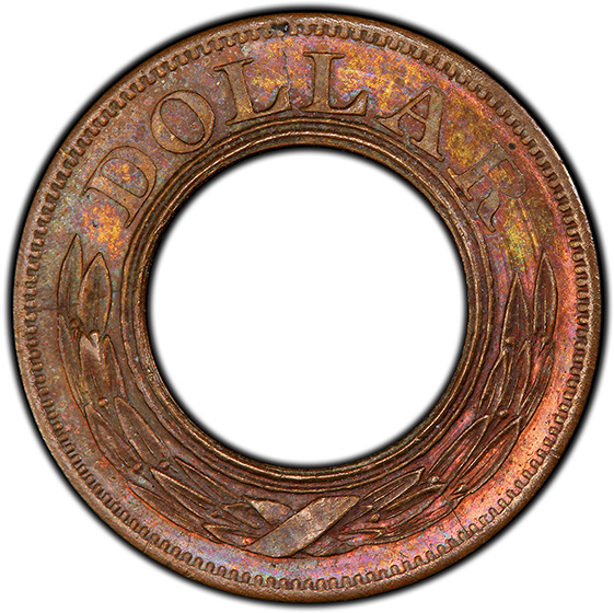 Picture of 1852 G$1 J-147 PR66 Red Brown