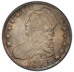 Picture of 1827 CAPPED BUST 50C, SQUARE BASE 2 MS65 