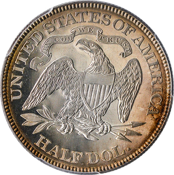 Picture of 1880 LIBERTY SEATED 50C PR66+ Cameo