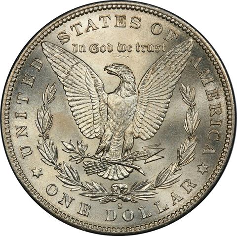 Picture of 1884-S MORGAN S$1 MS63 