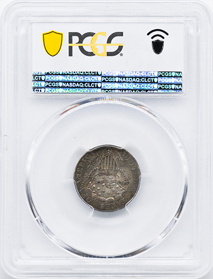Picture of 1804 DRAPED BUST 10C, 14 STARS REVERSE AU50 