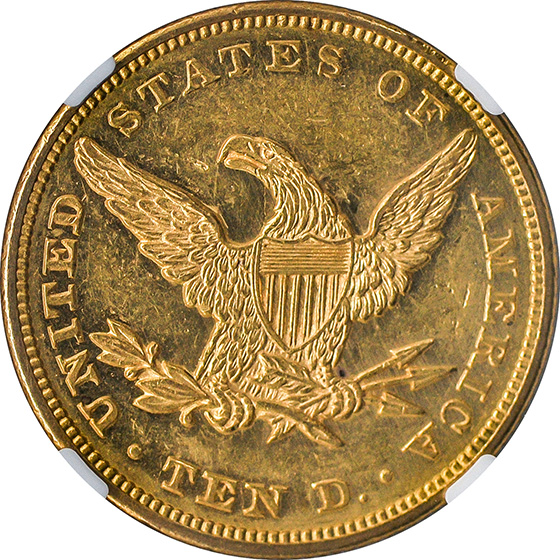 Picture of 1846 LIBERTY HEAD $10 MS61 