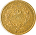 Picture of 1855 WASS, MOLITOR & CO $50, WASS, MOLITOR & CO. XF45 