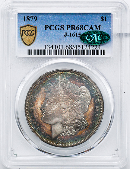 Picture of 1879 MORGAN S$1 J-1615 PR68 Cameo