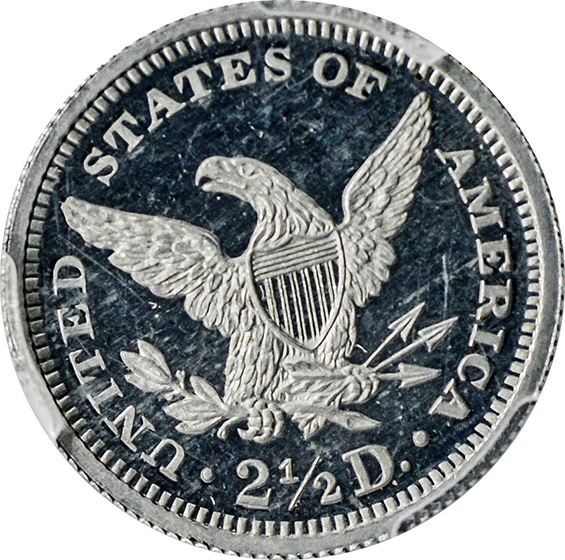 Picture of 1875 LIBERTY $2.5 J-1435, ALUMINUM PR66 Deep Cameo
