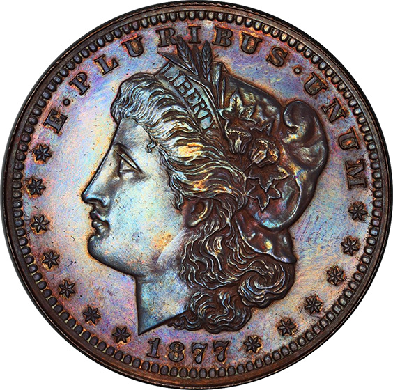 Picture of 1877 50C J-1505 PR64 Brown