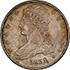 Picture of 1838 CAPPED BUST 50C, REEDED EDGE MS65+ 