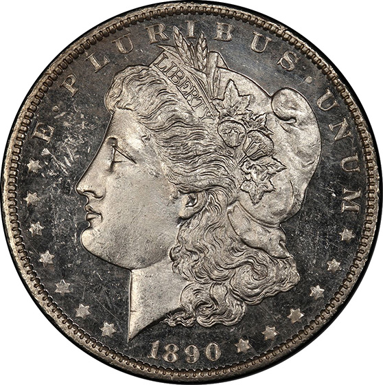Picture of 1890 MORGAN S$1 MS65 DMPL