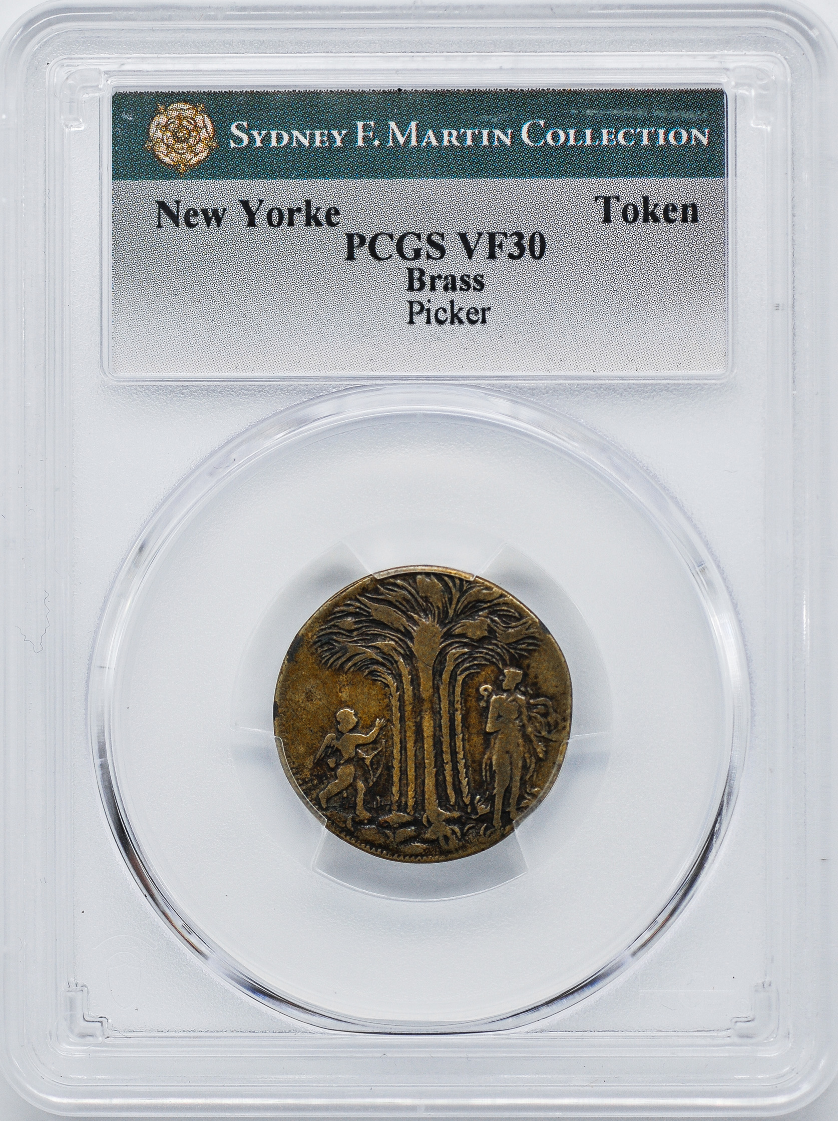 NEW YORKE BRASS TOKEN  Rare Coin Wholesalers, a S.L.Contursi Company