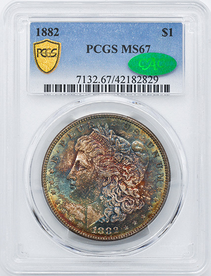 Picture of 1882 MORGAN S$1 MS67 